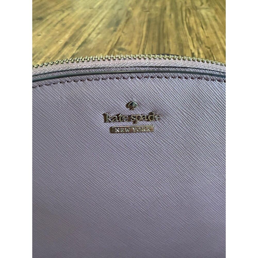 Kate Spade Women's Spencer Small Dome Crossbody Iris Bloom Lavender